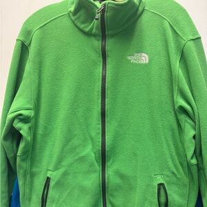 Woman’s Black, Green or Royal Blue 1/2 zip North face zip up jacket